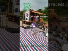 معدات CIPP المعالجة بالأشعة فوق البنفسجية تحت الأرض، بطانة معالجة من الألياف الزجاجية، تركيب راتنجات مشبعة