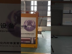 معالجة في المكان UV تركيب معدات CIPP قطر صغير مجاري الصرف الصحي لا حفر