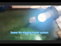 تم تثبيت غطاء فوق ضخم من الأشعة فوق البنفسجية DN1650 بطول 65 متر في تشينغداو شاندونغ