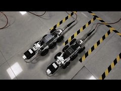 عجلات روبوت زاحف الأنابيب CCTV في خط الأنابيب بأحجام صغيرة وكبيرة