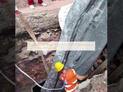 تم الانتهاء بنجاح من إعادة تأهيل قناة الصرف الصحي الضخمة DN2000