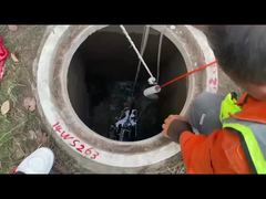 سدادة ذيل كاميرا فحص الصرف الصحي الزاحف اللاسلكي لكاميرا الدوائر التلفزيونية المغلقة لأنابيب الصرف الصحي للكشف عن عيوبها