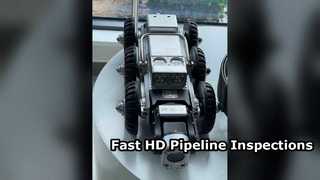 HD خط أنابيب القطب الكاميرا 360 درجة أداة التفتيش السريع