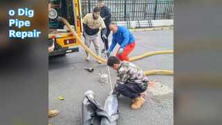 إصلاح الأنابيب بدون خنادق LED UV CIPP