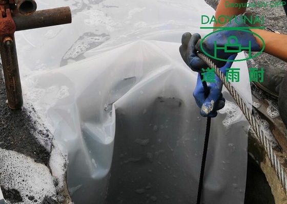 إنقلاب CIPP Liner Trenchless Technology التدريب إصلاح من الفيلم التالف للحماية